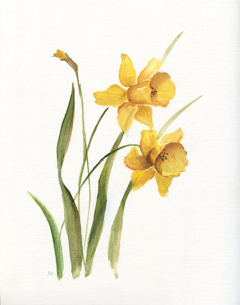 Ochre Botanical I art print by Nan for $57.95 CAD