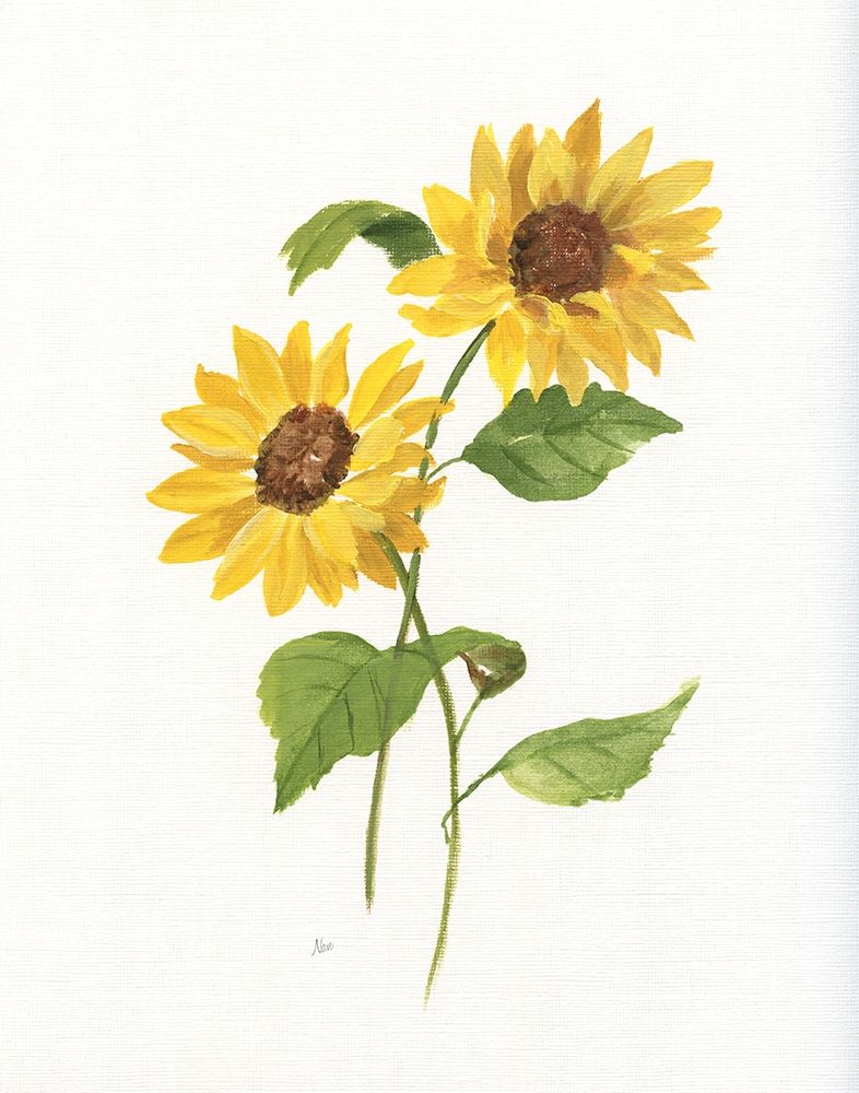 Ochre Botanical III art print by Nan for $57.95 CAD