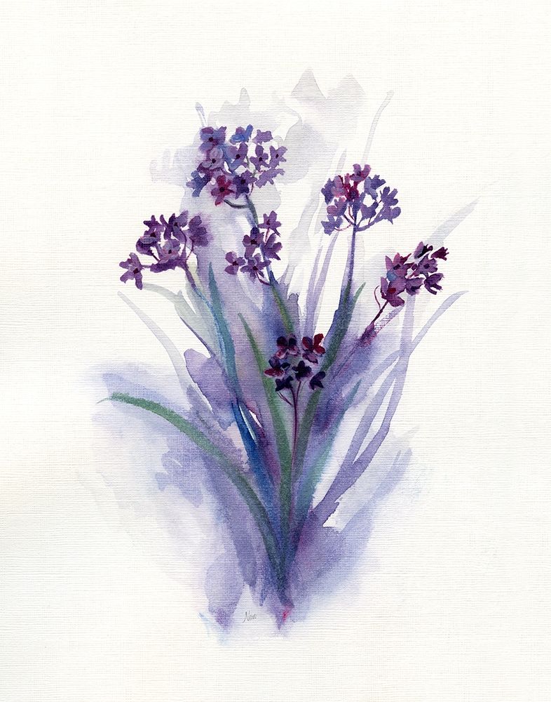 Pretty in Purple II art print by Nan for $57.95 CAD