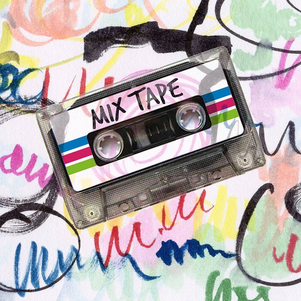 Mixtape I art print by Katrina Craven for $57.95 CAD