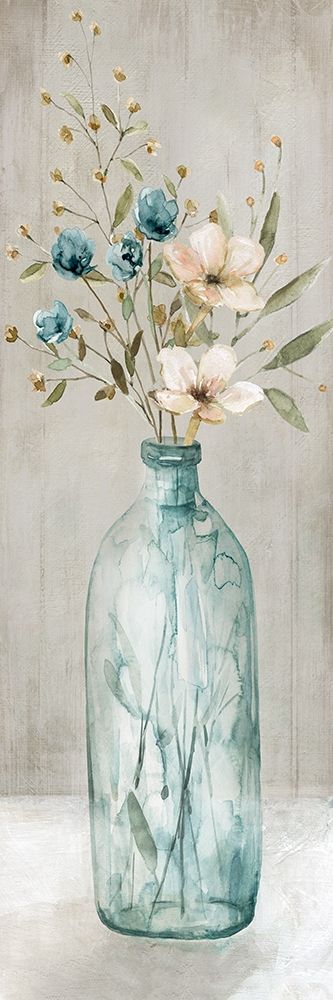 Provincial Bouquet I art print by Carol Robinson for $57.95 CAD