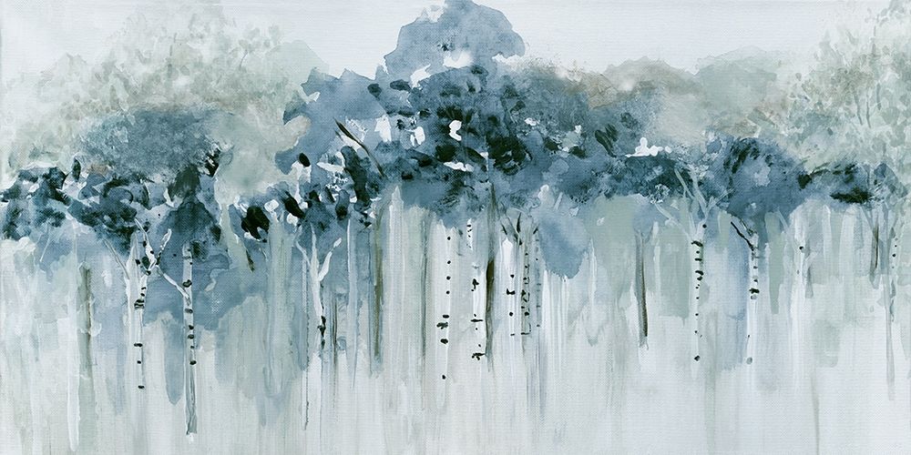 Blue Birch Morning art print by Susan Jill for $57.95 CAD