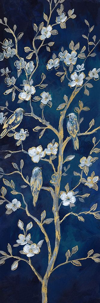 Indigo Spring I art print by Nan for $57.95 CAD