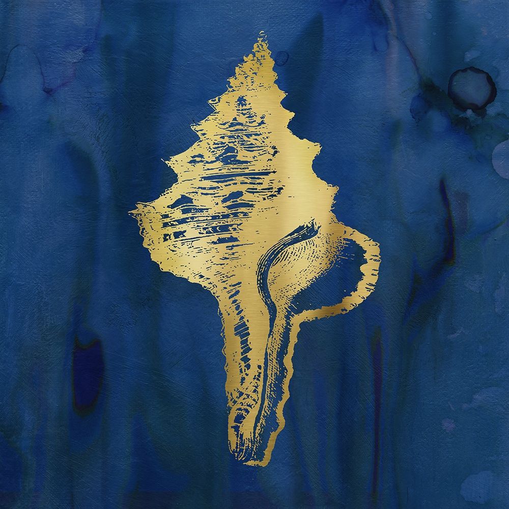 Indigo Sea Treasure I art print by Carol Robinson for $57.95 CAD