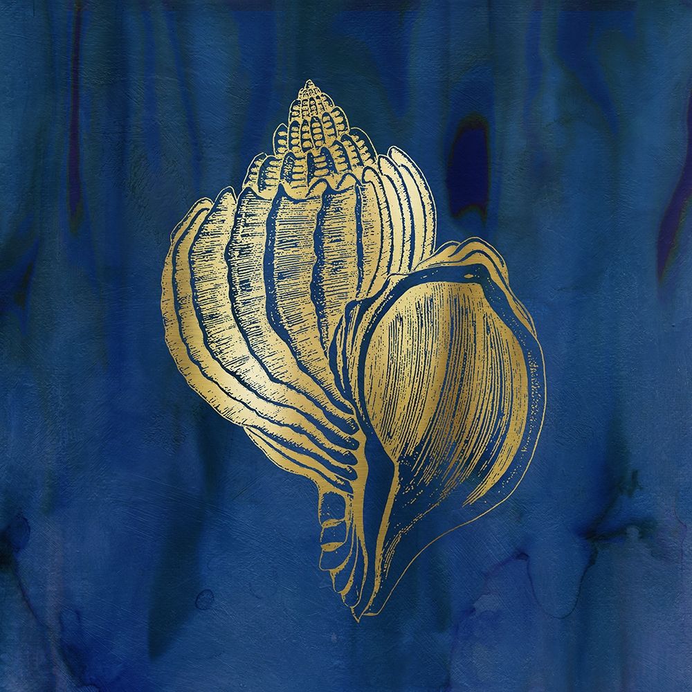 Indigo Sea Treasure III art print by Carol Robinson for $57.95 CAD
