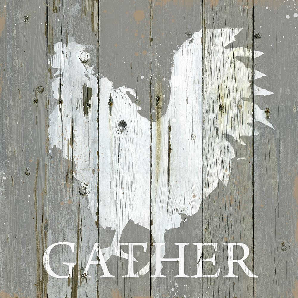 Rooster Gather art print by Carol Robinson for $57.95 CAD