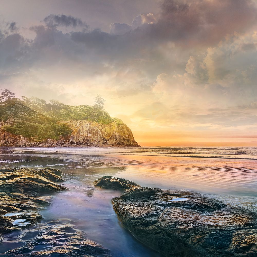 Rocky Shore art print by Mike Calascibetta for $57.95 CAD
