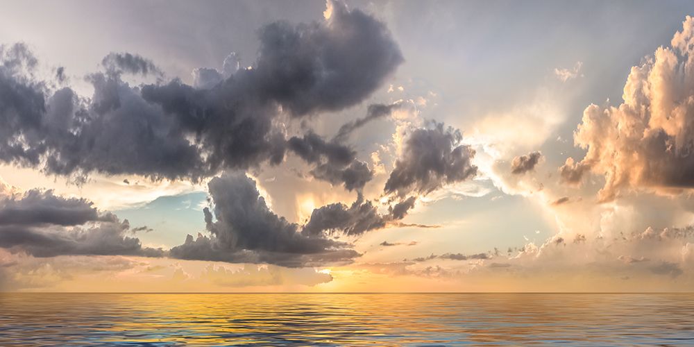 Heavenly Sunset art print by Mike Calascibetta for $57.95 CAD