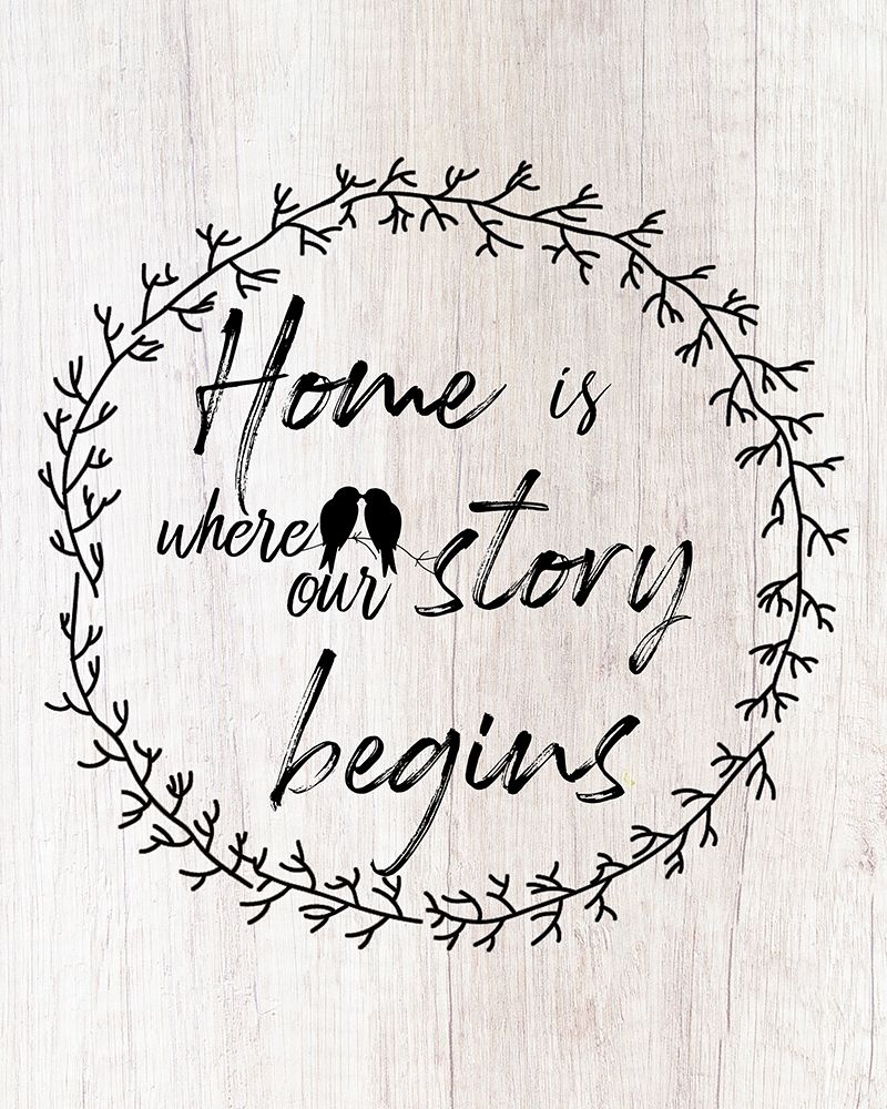 Where Our Story Begins art print by Daniela Santiago for $57.95 CAD