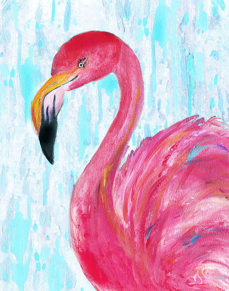 Flamingo II art print by Jan Cole for $57.95 CAD