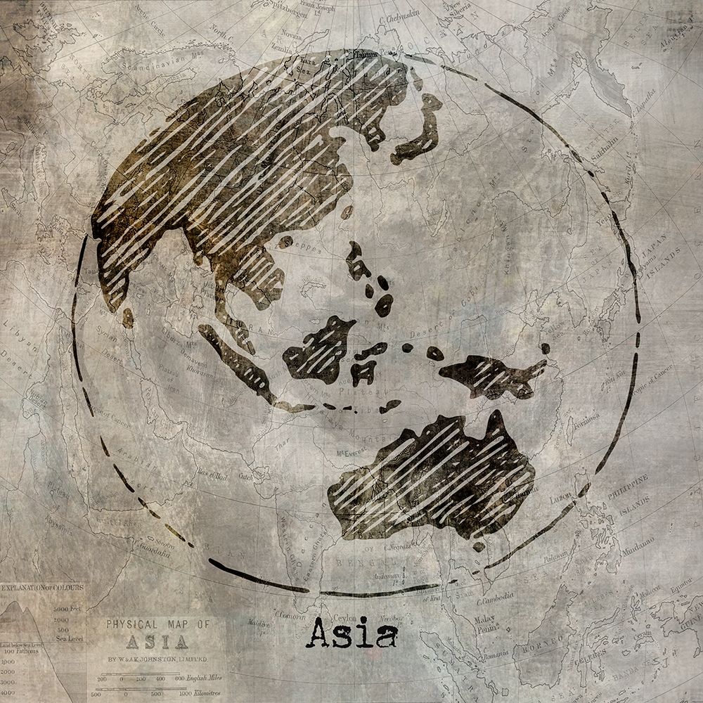 Asia art print by Susan Jill for $57.95 CAD