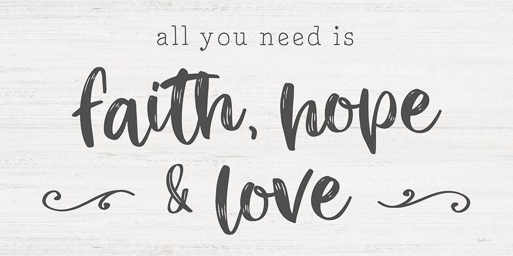 Faith-Hope-Love art print by Natalie Carpentieri for $57.95 CAD
