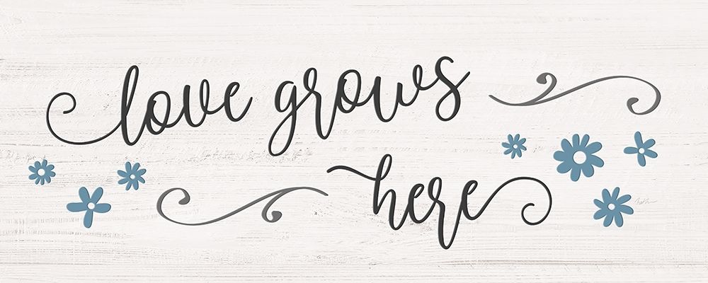 Love Grows Here art print by Natalie Carpentieri for $57.95 CAD