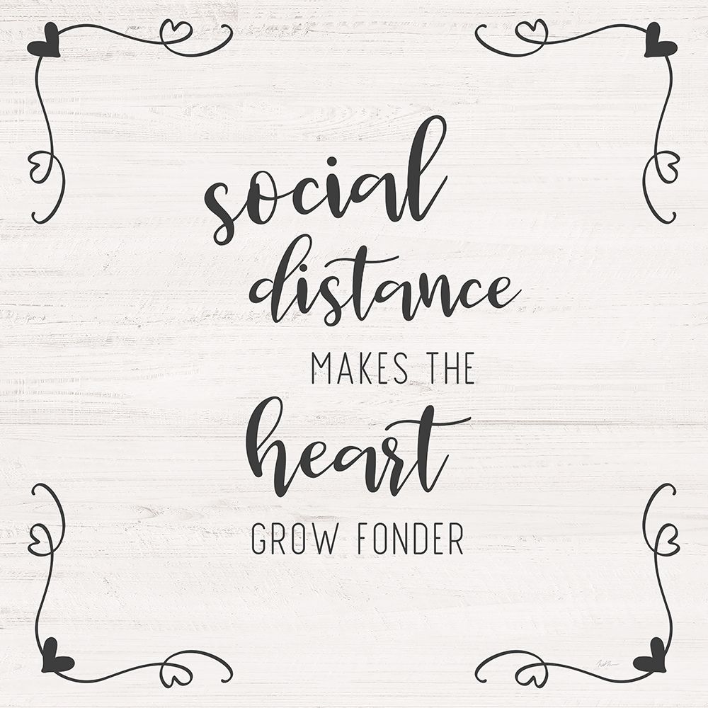 Social Distance art print by Natalie Carpentieri for $57.95 CAD