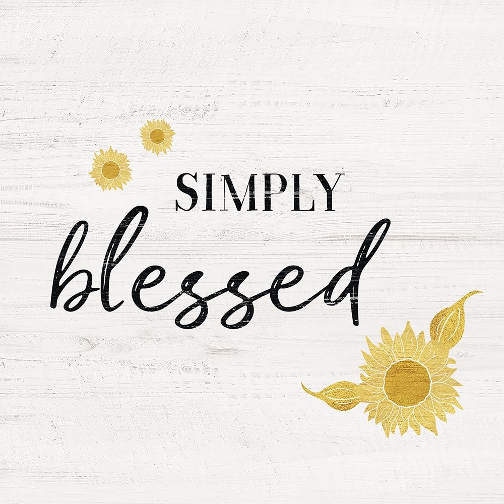 Simply Blessed art print by Natalie Carpentieri for $57.95 CAD
