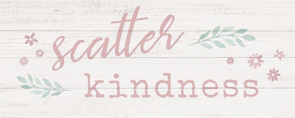Scatter Kindness art print by Natalie Carpentieri for $57.95 CAD
