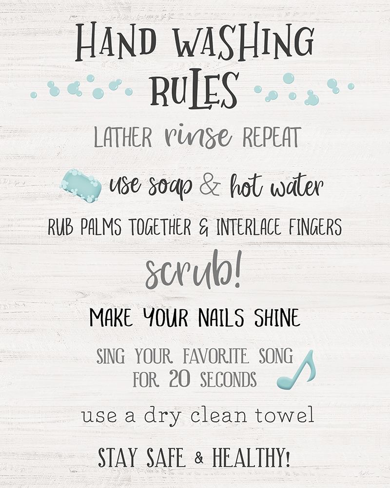 Stay Safe Rules art print by Natalie Carpentieri for $57.95 CAD