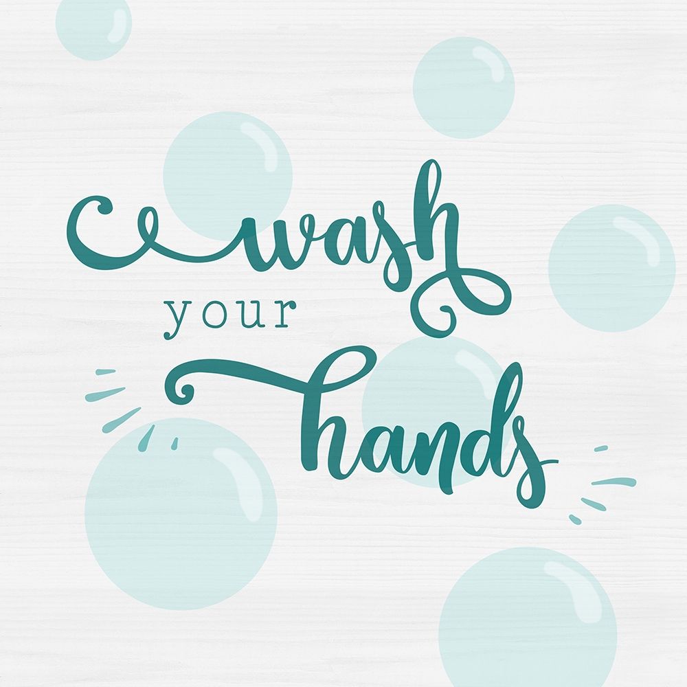 Wash Your Hands art print by CAD Designs for $57.95 CAD