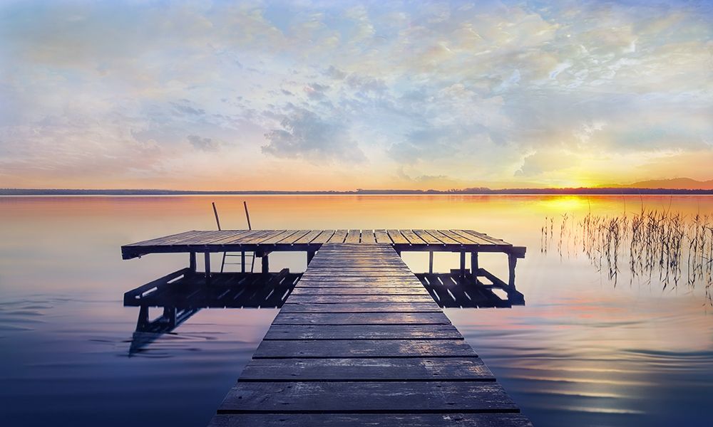 Evening Calm art print by Mike Calascibetta for $57.95 CAD