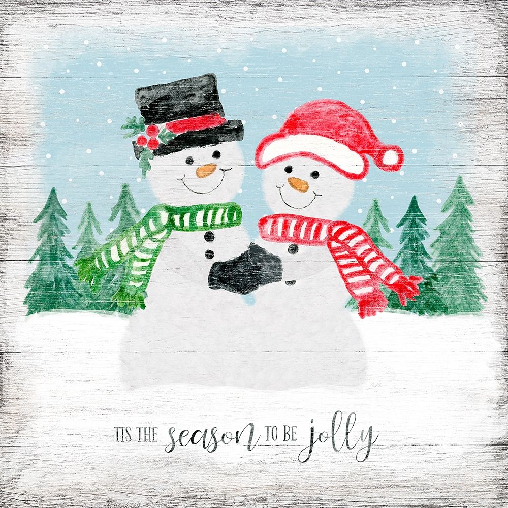 Snow Hug art print by Natalie Carpentieri for $57.95 CAD