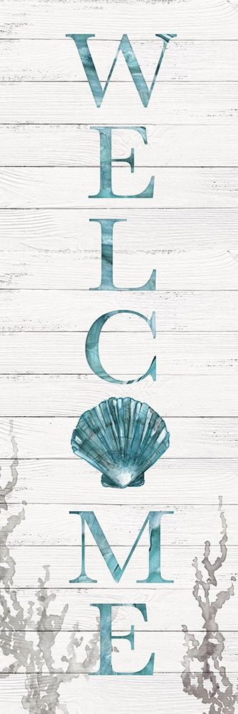 Welcome Shell art print by Carol Robinson for $57.95 CAD