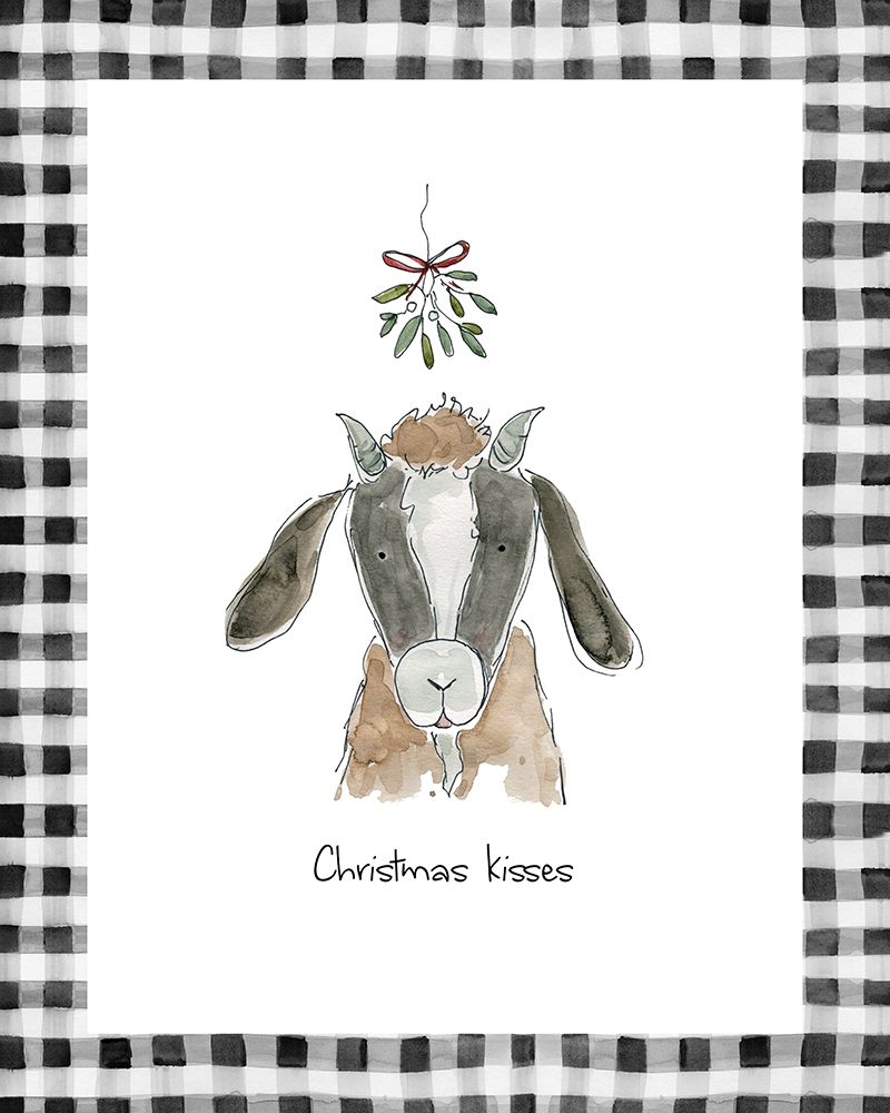 Christmas Kisses art print by Carol Robinson for $57.95 CAD