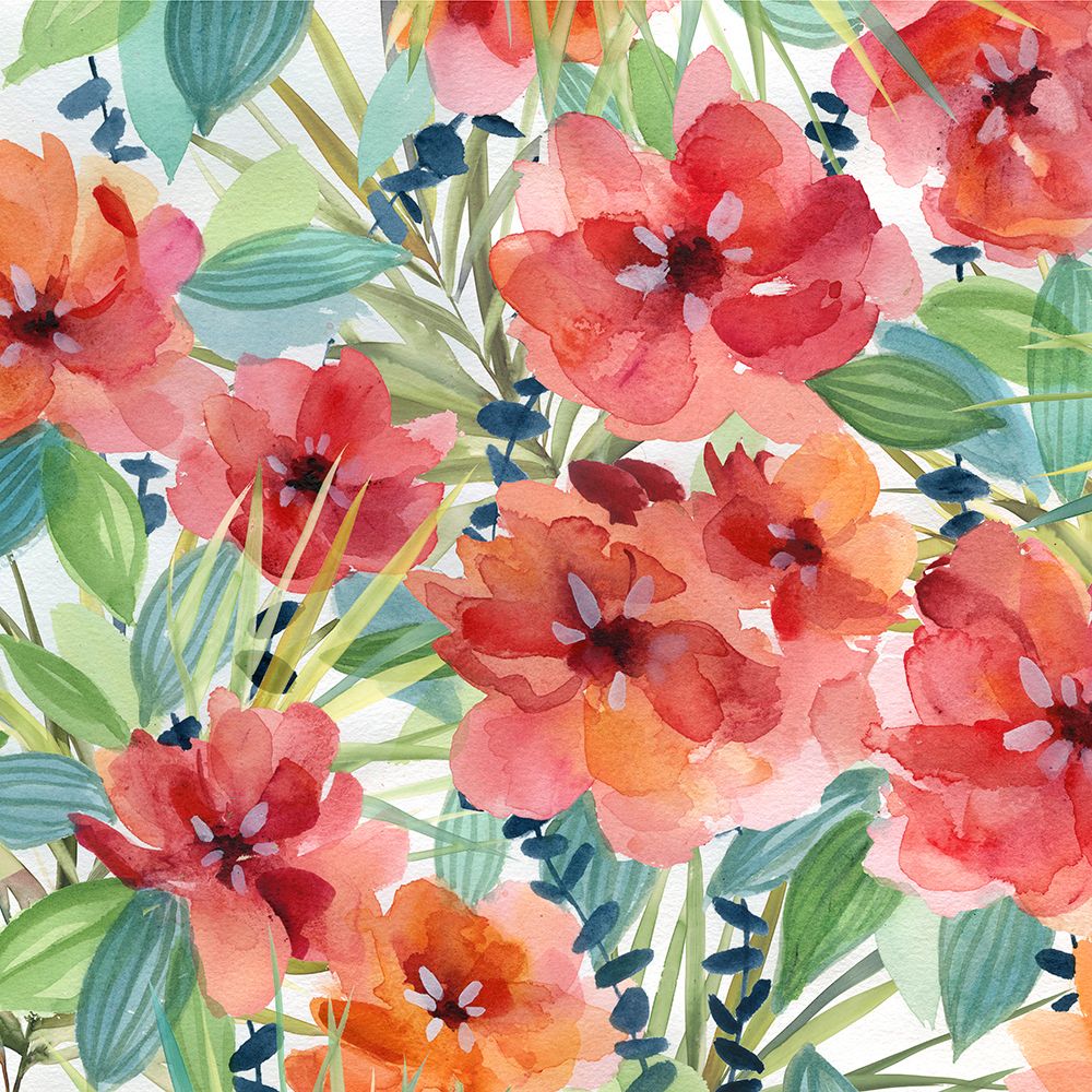 Tropical Maze I art print by Carol Robinson for $57.95 CAD