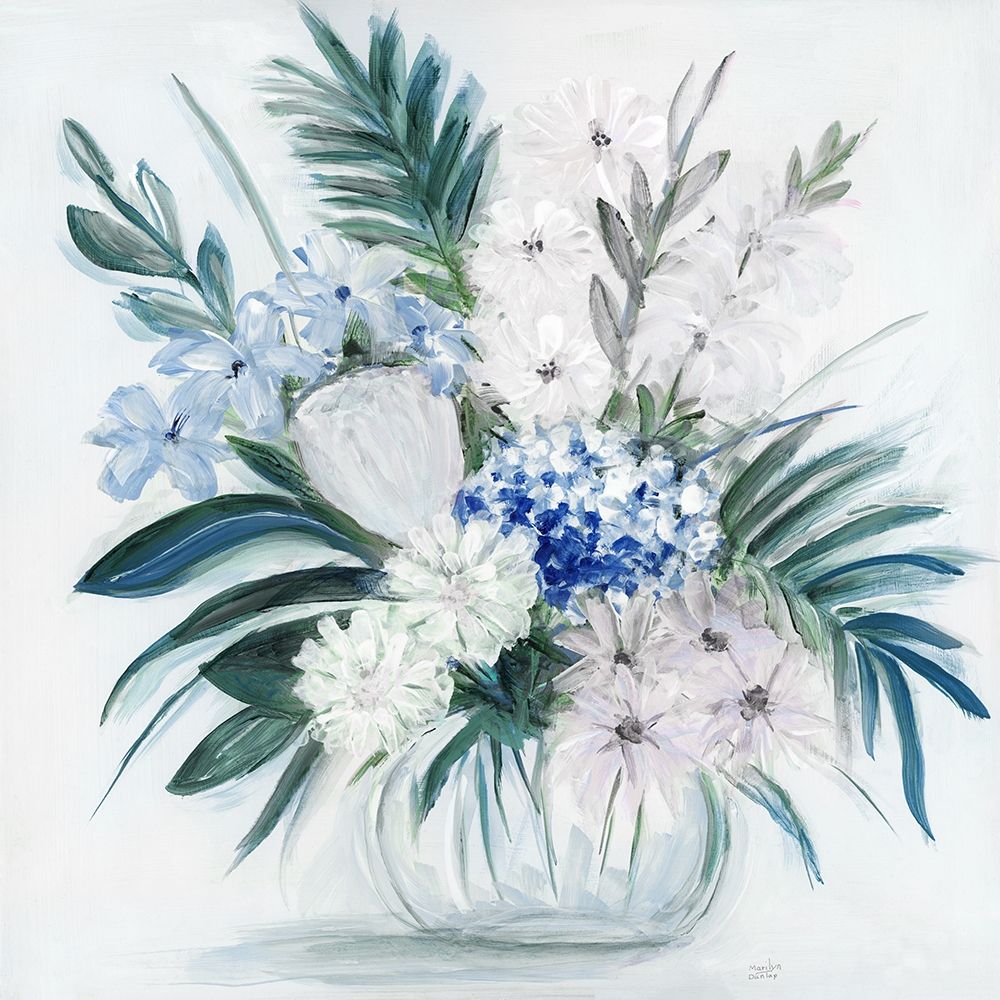 Blue Tropicana I art print by Marilyn Dunlap for $57.95 CAD