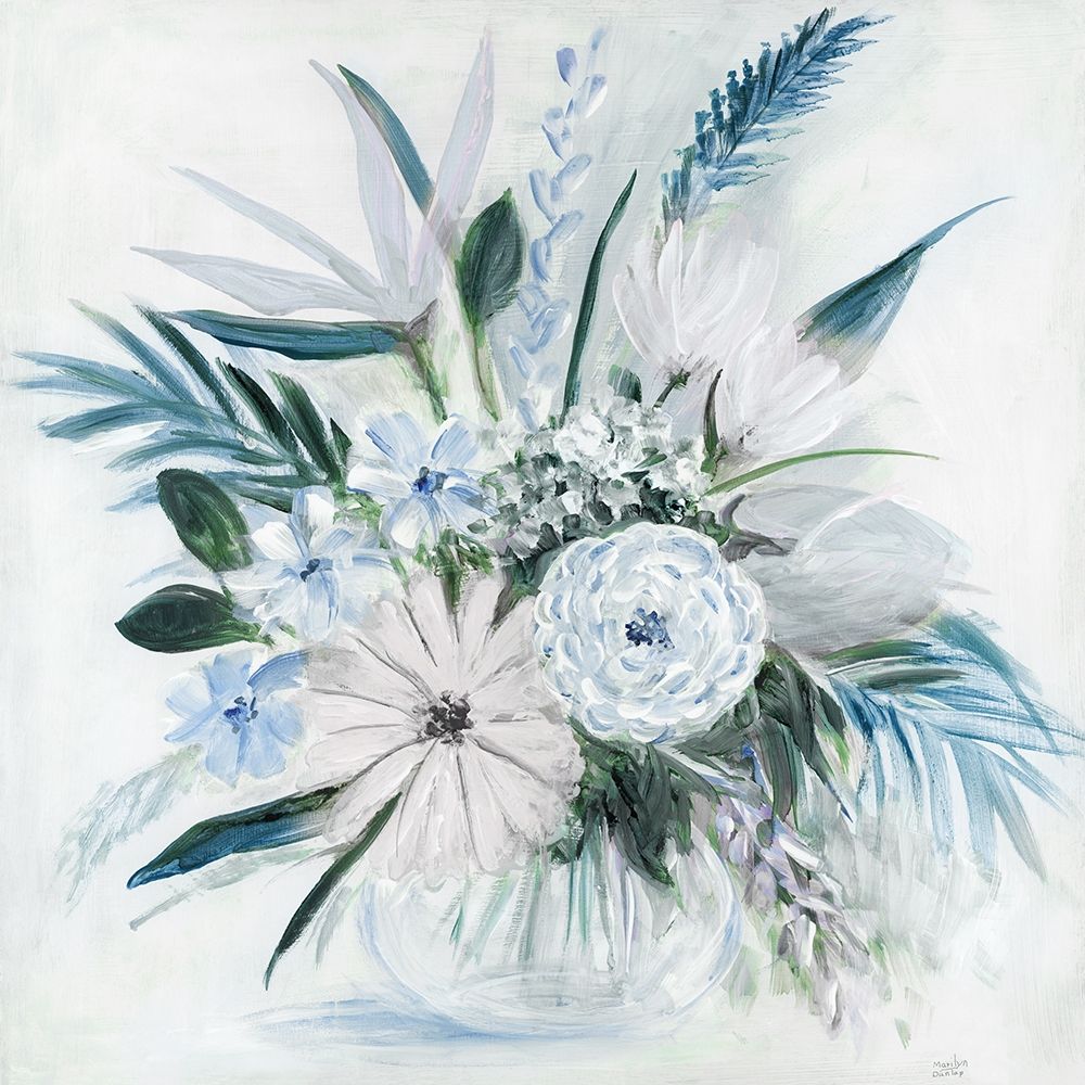 Blue Tropicana II art print by Marilyn Dunlap for $57.95 CAD