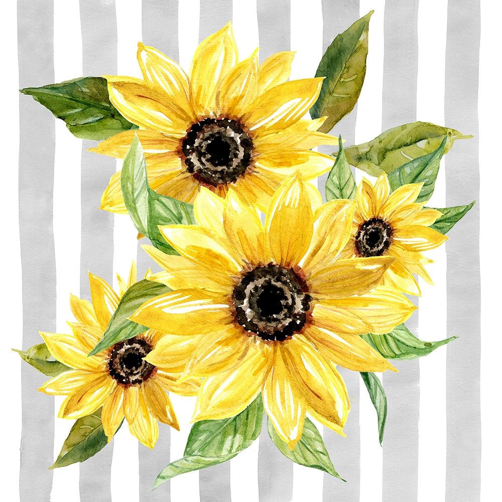 Sunflower Array I art print by Carol Robinson for $57.95 CAD
