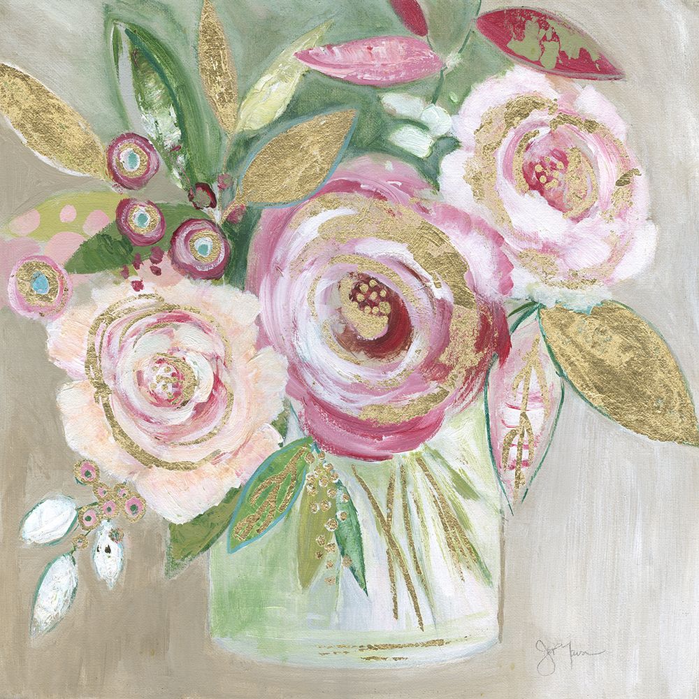 Pink Metallic Bling art print by Tava Studios for $57.95 CAD