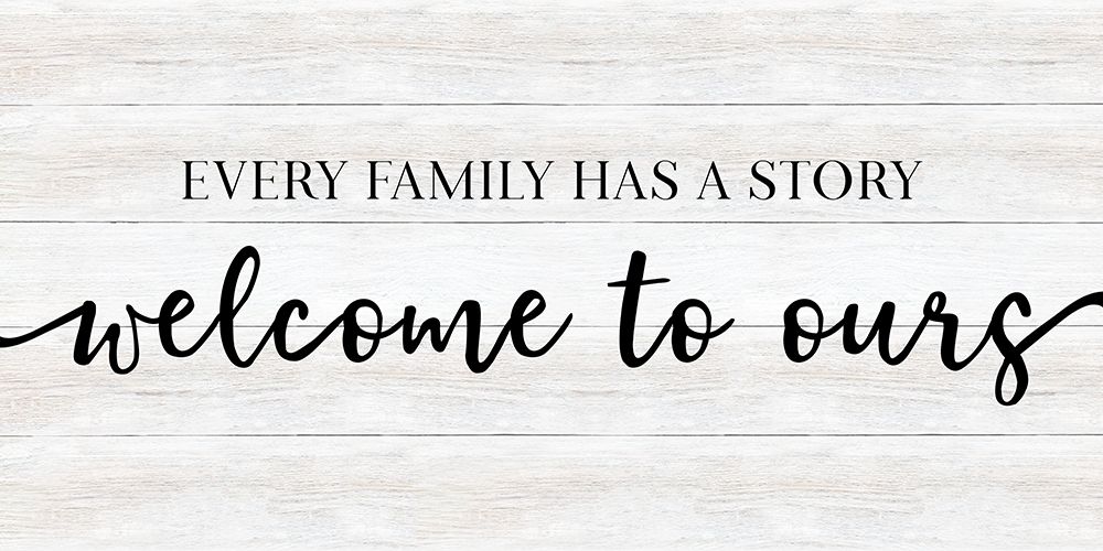 Family Story art print by CAD Designs for $57.95 CAD