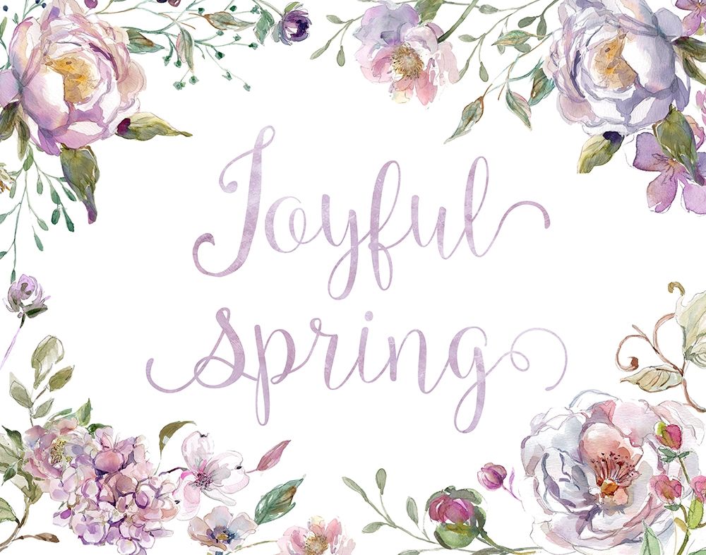 Joyful Spring art print by Carol Robinson for $57.95 CAD