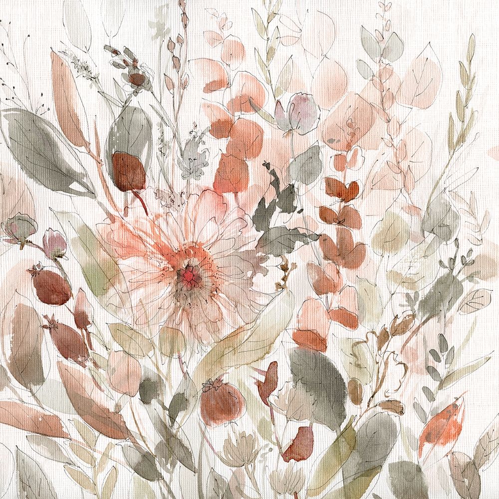 Wild Blush Garden art print by Carol Robinson for $57.95 CAD