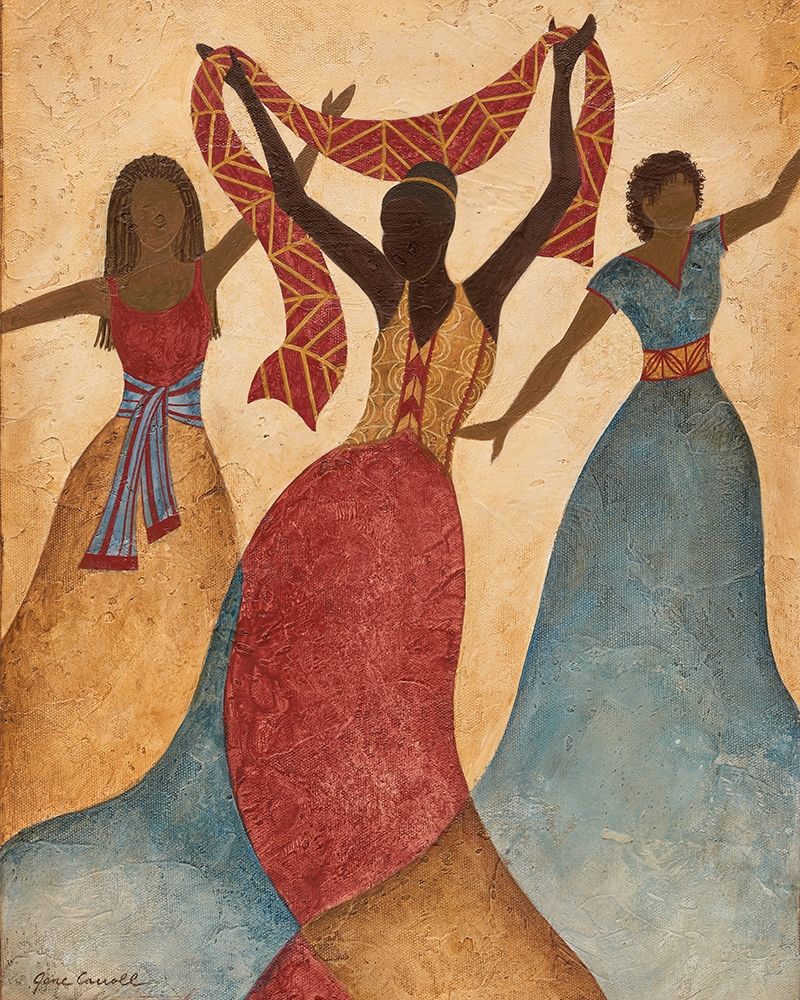 Rhythm and Dance I art print by Jane Carroll for $57.95 CAD