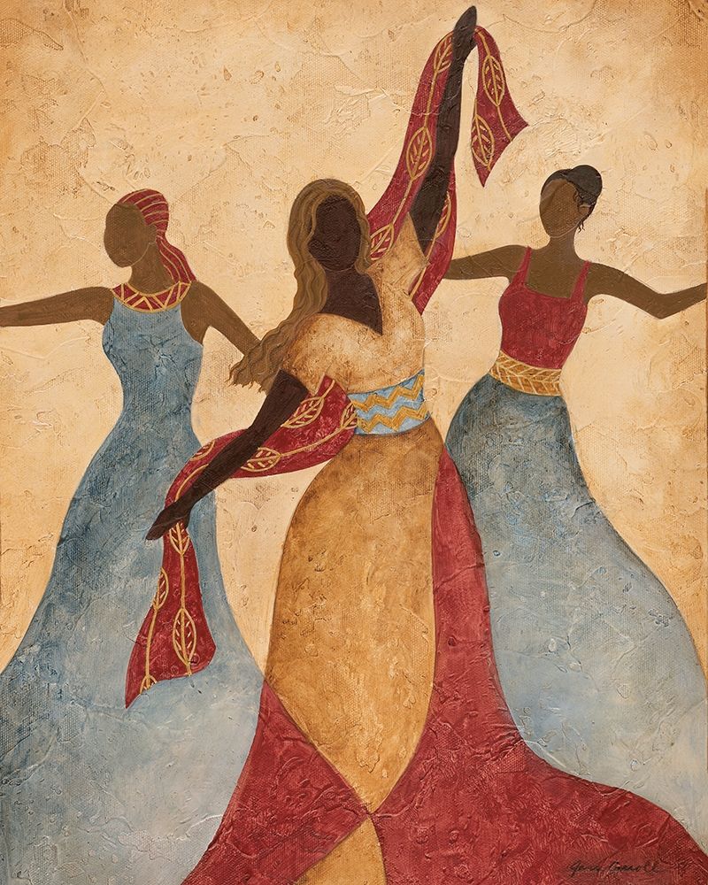 Rhythm and Dance II art print by Jane Carroll for $57.95 CAD