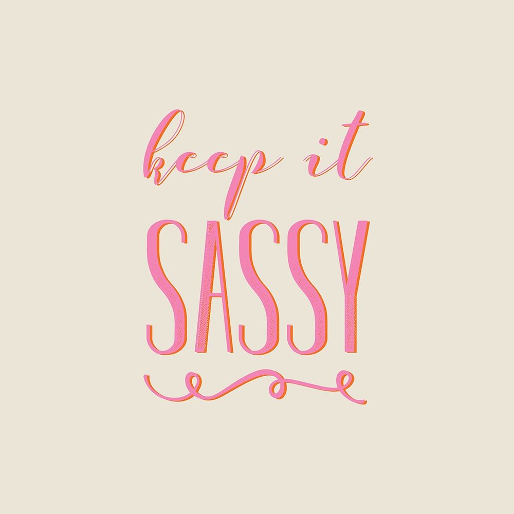 Retro Sassy art print by Amanda Murray for $57.95 CAD