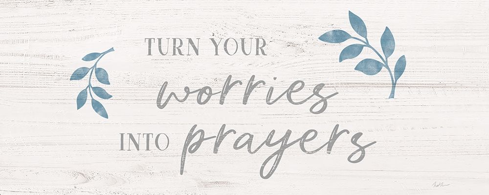 Worries into Prayers art print by Natalie Carpentieri for $57.95 CAD
