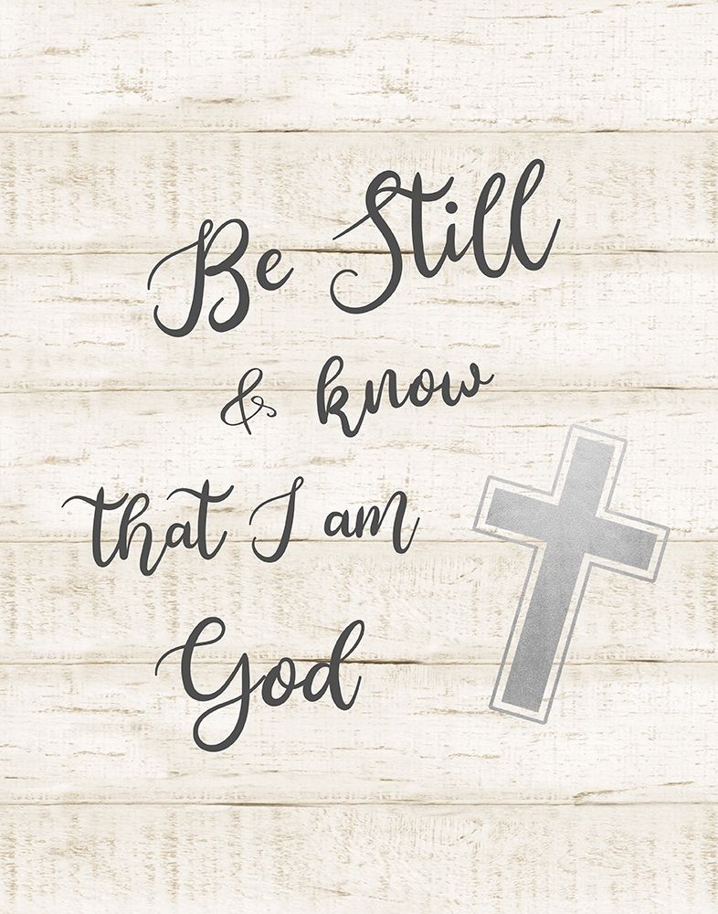Be Still art print by CAD Designs for $57.95 CAD