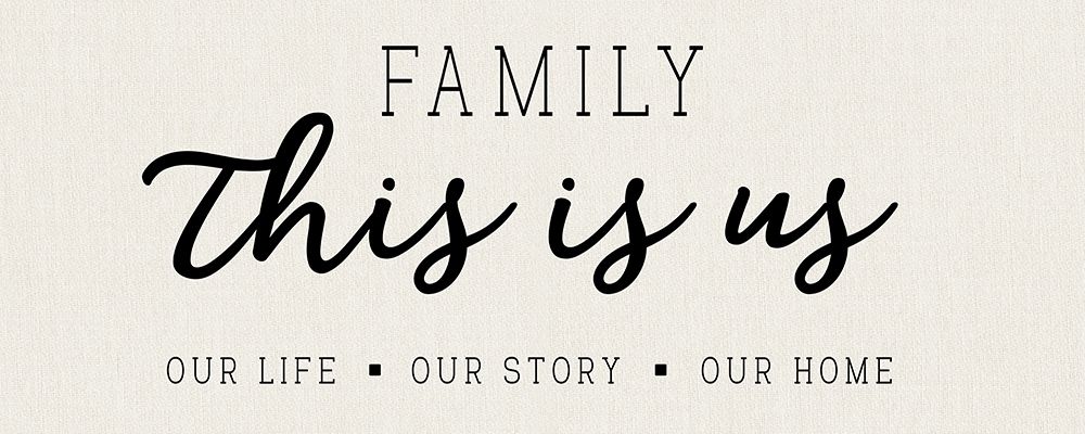 Our Life Our Story Our Home art print by CAD Designs for $57.95 CAD
