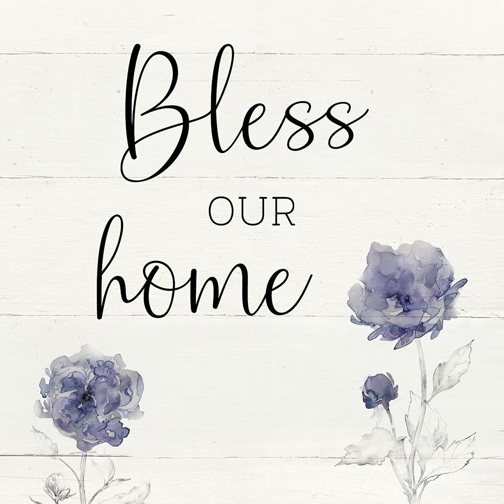 Bless Our Home art print by Carol Robinson for $57.95 CAD
