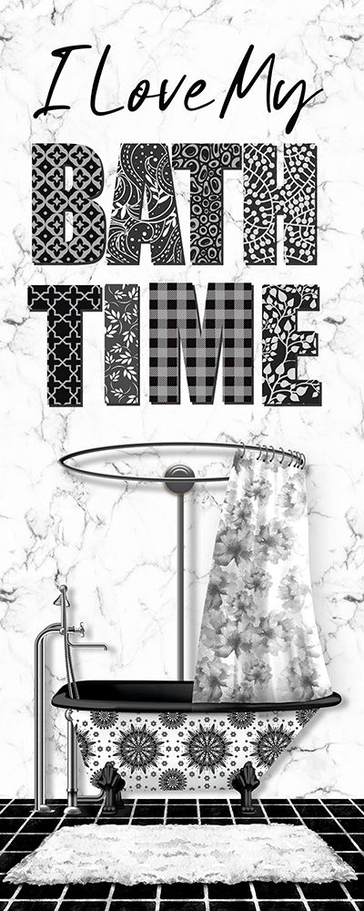 I Love My Bath art print by Conrad Knutsen for $57.95 CAD