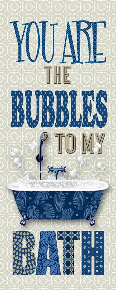 Bubbles to My Bath art print by Carol Robinson for $57.95 CAD