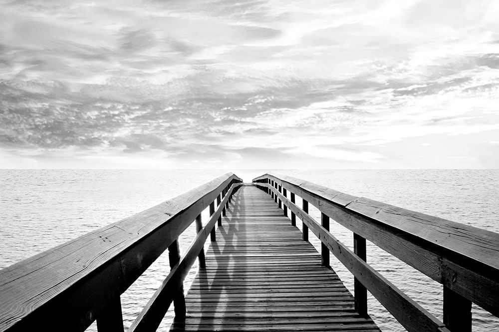 Pier Reflections art print by Natalie Carpentieri for $57.95 CAD
