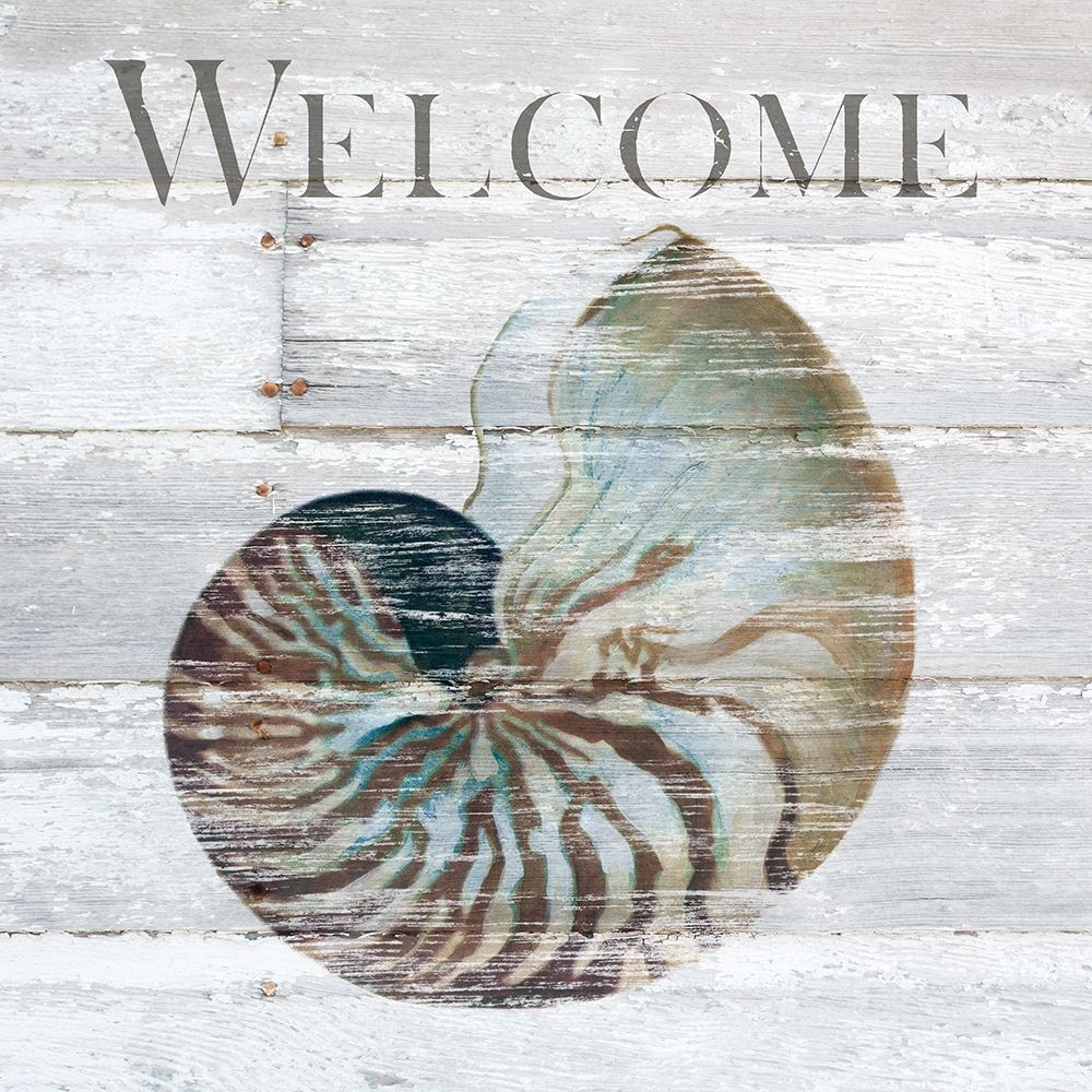 Shell Welcome art print by Carol Robinson for $57.95 CAD