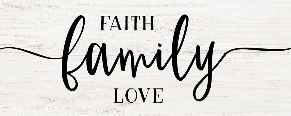 Faith Family art print by Natalie Carpentieri for $57.95 CAD