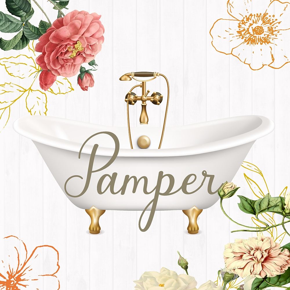 Pamper art print by Susan Jill for $57.95 CAD
