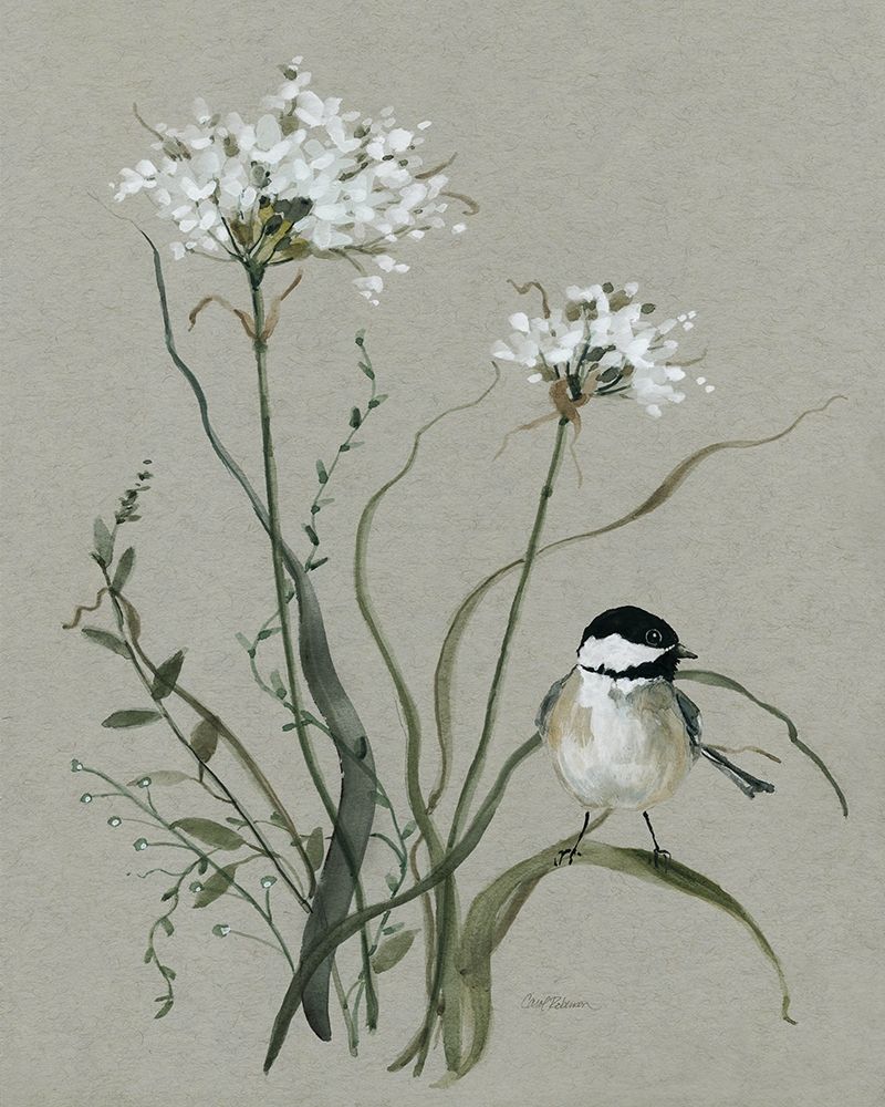 Bouquet of Grace Bird II art print by Carol Robinson for $57.95 CAD