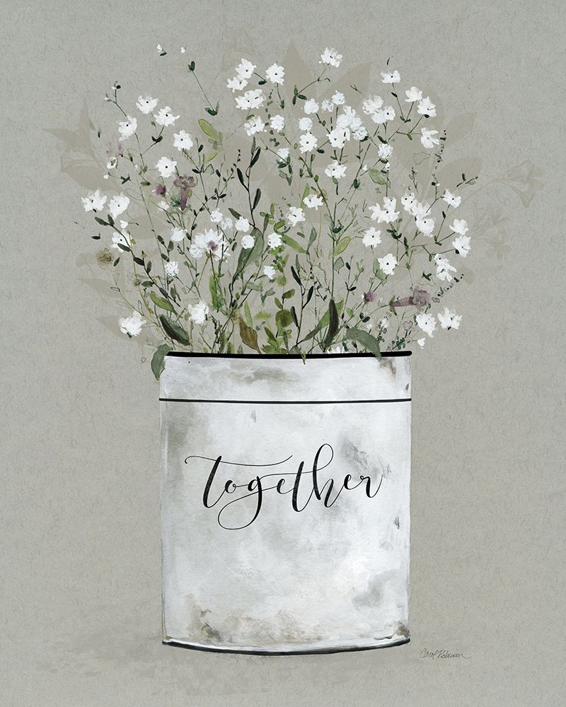Bouquet of Grace Bucket Together art print by Carol Robinson for $57.95 CAD
