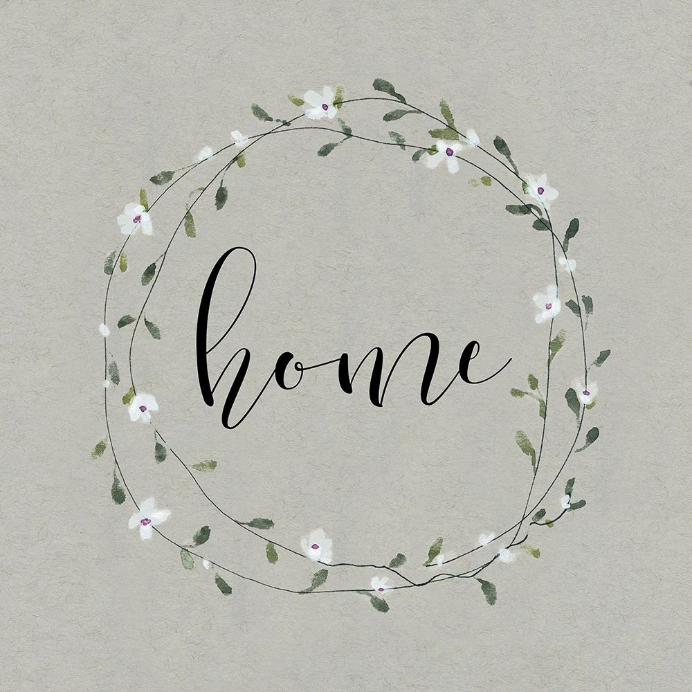 Bouquet of Grace Home Wreath art print by Carol Robinson for $57.95 CAD